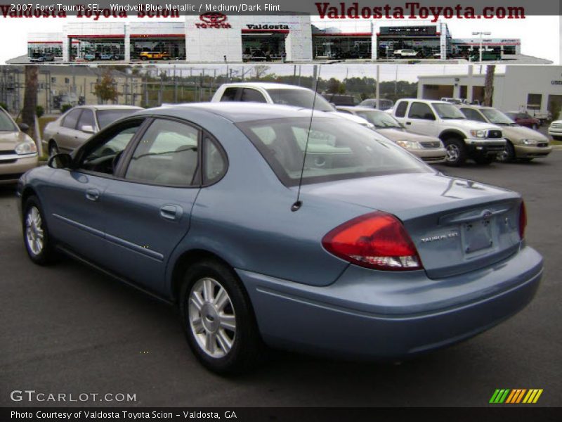 Windveil Blue Metallic / Medium/Dark Flint 2007 Ford Taurus SEL