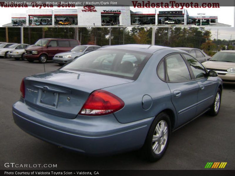 Windveil Blue Metallic / Medium/Dark Flint 2007 Ford Taurus SEL