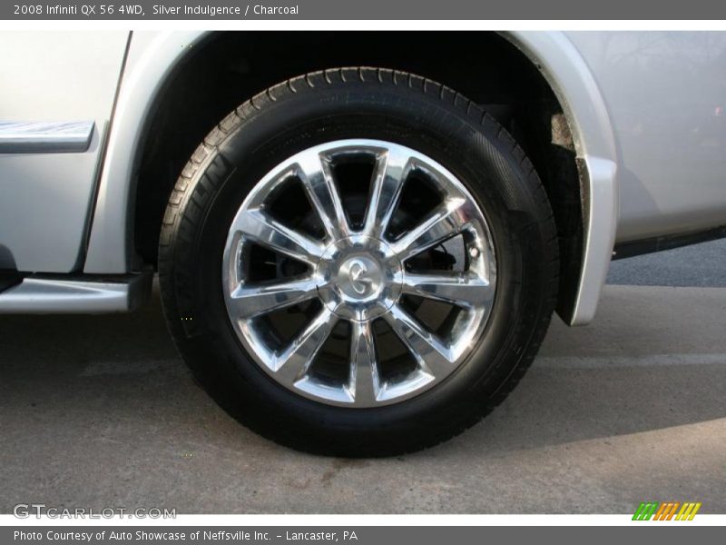 Silver Indulgence / Charcoal 2008 Infiniti QX 56 4WD