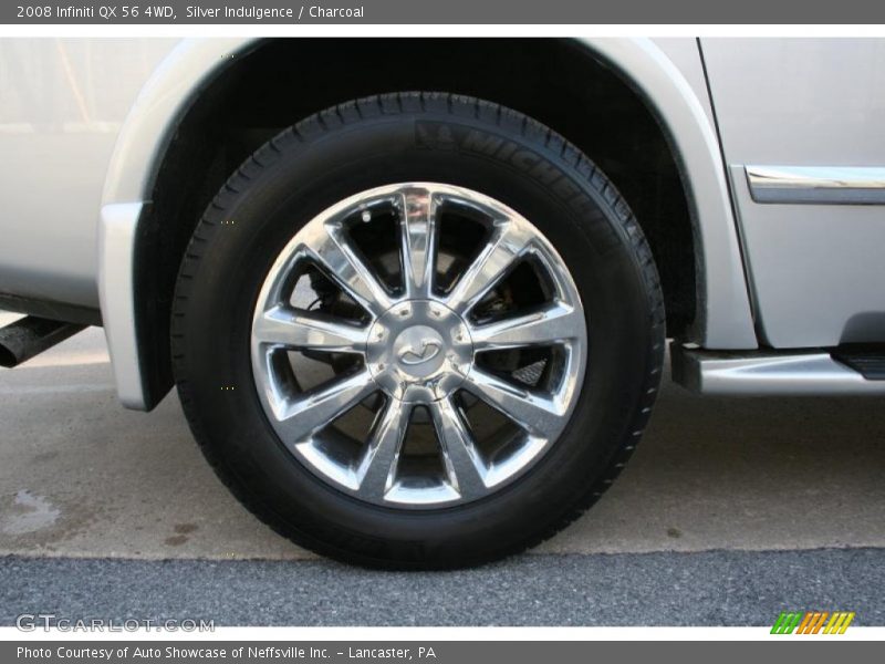 Silver Indulgence / Charcoal 2008 Infiniti QX 56 4WD