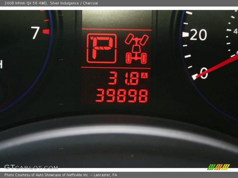 Silver Indulgence / Charcoal 2008 Infiniti QX 56 4WD