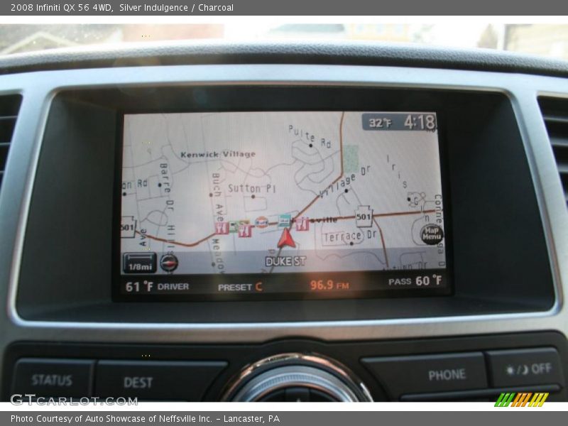Silver Indulgence / Charcoal 2008 Infiniti QX 56 4WD