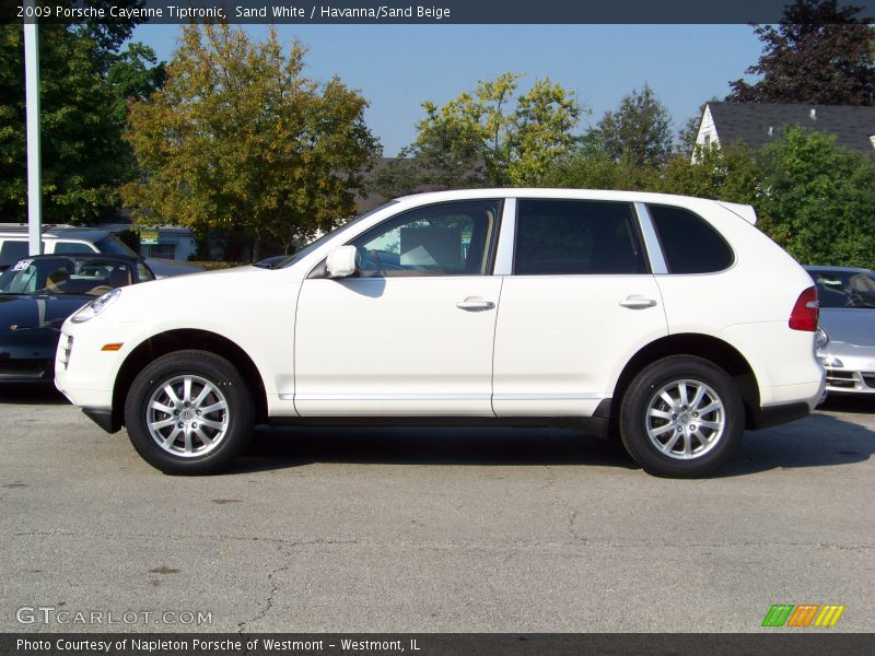 Sand White / Havanna/Sand Beige 2009 Porsche Cayenne Tiptronic