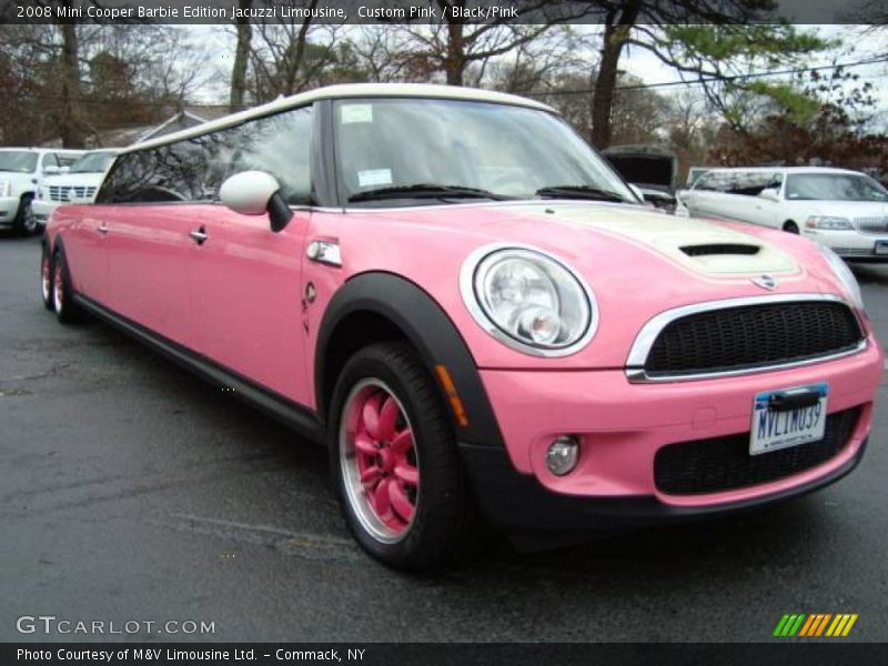 Custom Pink / Black/Pink 2008 Mini Cooper Barbie Edition Jacuzzi Limousine