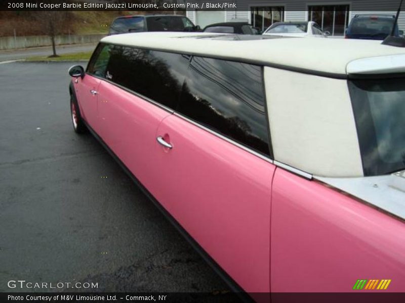 Custom Pink / Black/Pink 2008 Mini Cooper Barbie Edition Jacuzzi Limousine