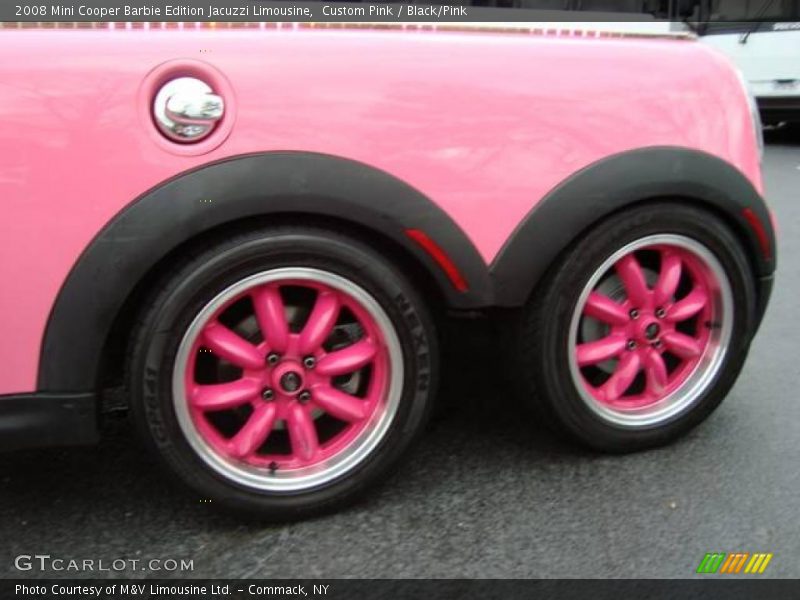 Custom Pink / Black/Pink 2008 Mini Cooper Barbie Edition Jacuzzi Limousine