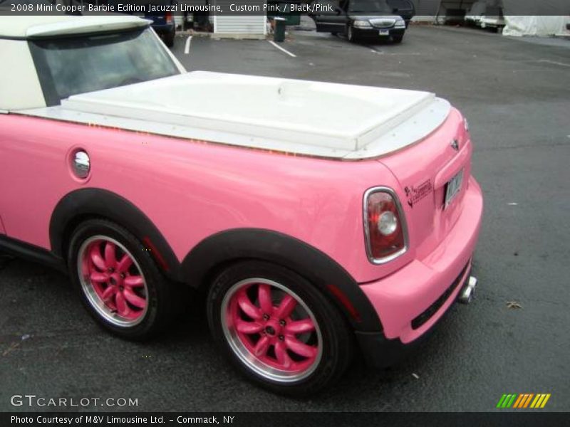 Custom Pink / Black/Pink 2008 Mini Cooper Barbie Edition Jacuzzi Limousine