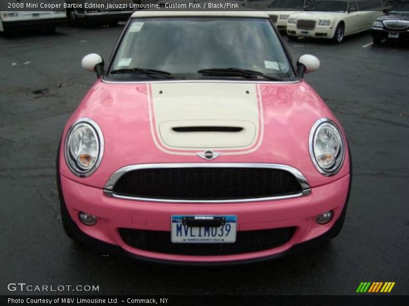 Custom Pink / Black/Pink 2008 Mini Cooper Barbie Edition Jacuzzi Limousine