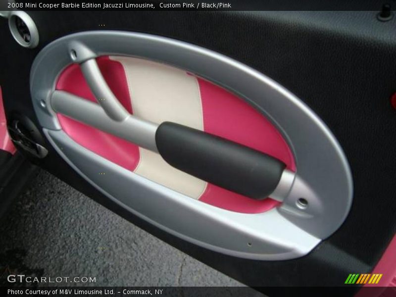 Custom Pink / Black/Pink 2008 Mini Cooper Barbie Edition Jacuzzi Limousine