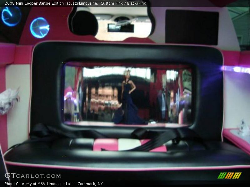 Custom Pink / Black/Pink 2008 Mini Cooper Barbie Edition Jacuzzi Limousine