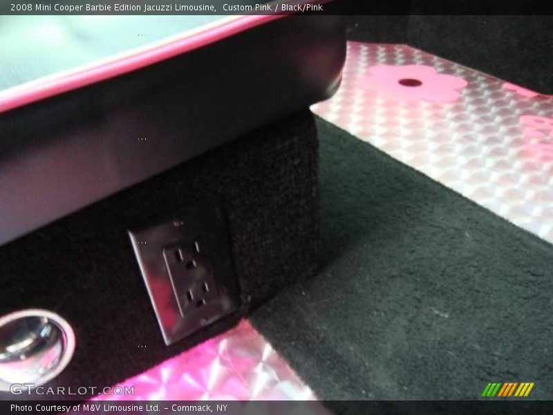 Custom Pink / Black/Pink 2008 Mini Cooper Barbie Edition Jacuzzi Limousine