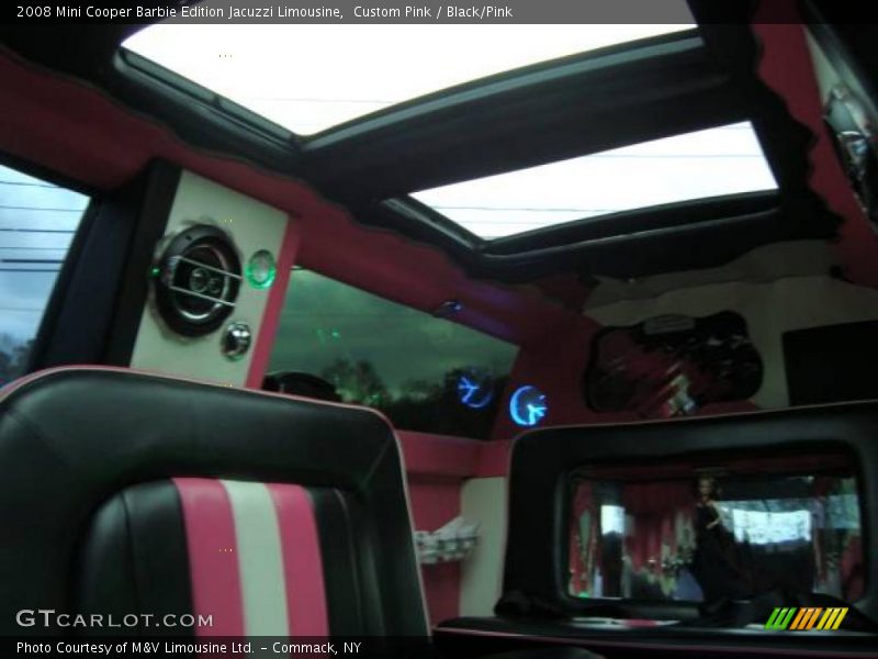 Custom Pink / Black/Pink 2008 Mini Cooper Barbie Edition Jacuzzi Limousine