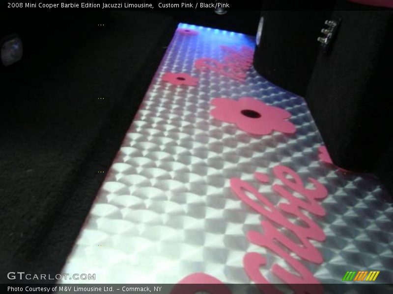 Custom Pink / Black/Pink 2008 Mini Cooper Barbie Edition Jacuzzi Limousine