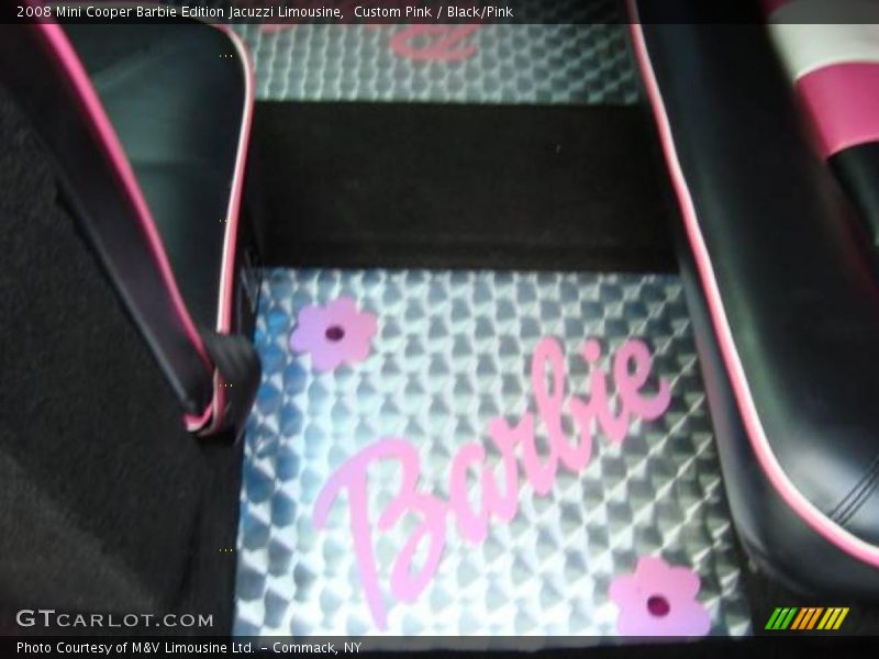 Custom Pink / Black/Pink 2008 Mini Cooper Barbie Edition Jacuzzi Limousine