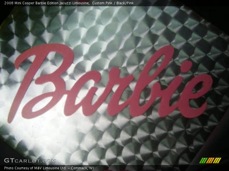 Custom Pink / Black/Pink 2008 Mini Cooper Barbie Edition Jacuzzi Limousine