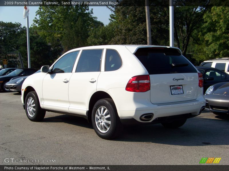 Sand White / Havanna/Sand Beige 2009 Porsche Cayenne Tiptronic