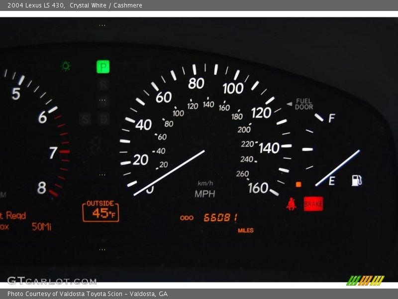 Crystal White / Cashmere 2004 Lexus LS 430