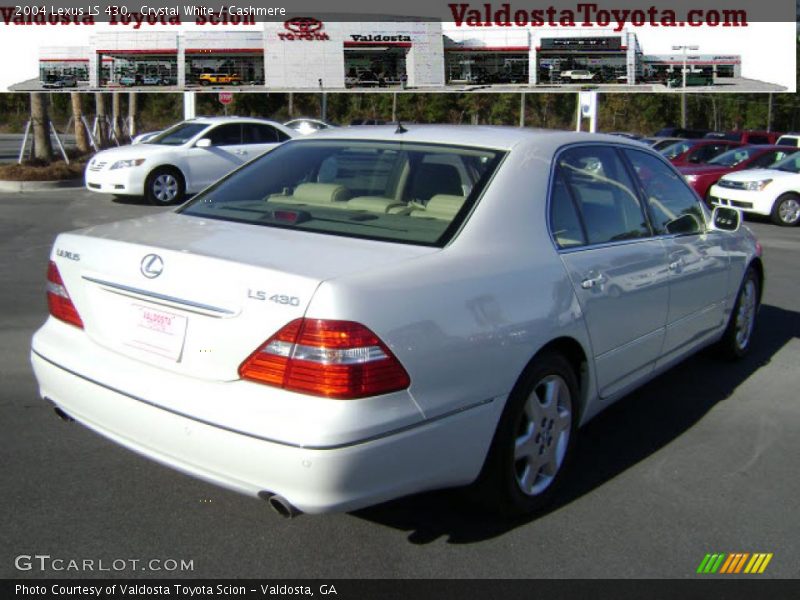 Crystal White / Cashmere 2004 Lexus LS 430