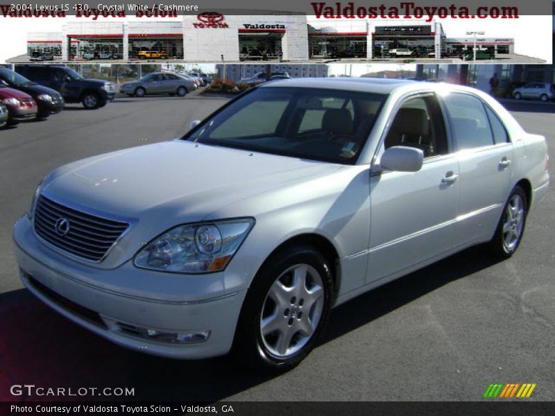 Crystal White / Cashmere 2004 Lexus LS 430