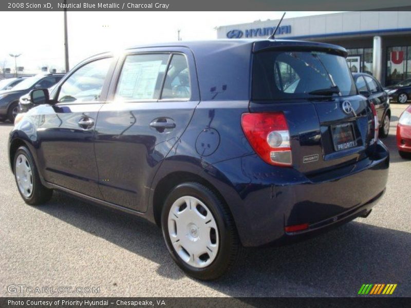 Nautical Blue Metallic / Charcoal Gray 2008 Scion xD