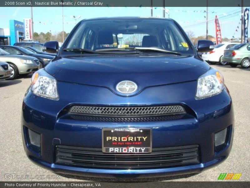 Nautical Blue Metallic / Charcoal Gray 2008 Scion xD