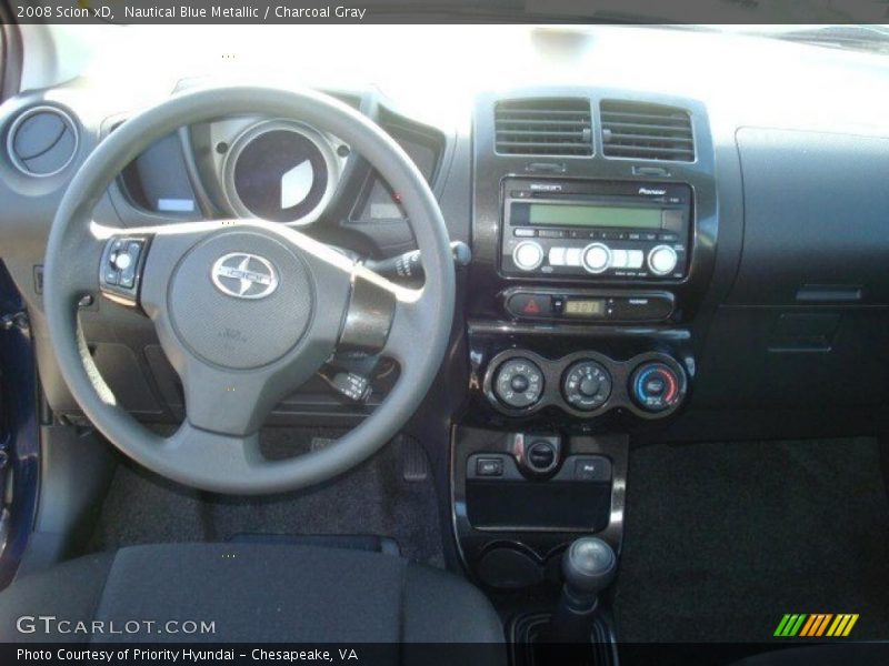 Nautical Blue Metallic / Charcoal Gray 2008 Scion xD