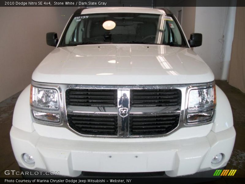 Stone White / Dark Slate Gray 2010 Dodge Nitro SE 4x4