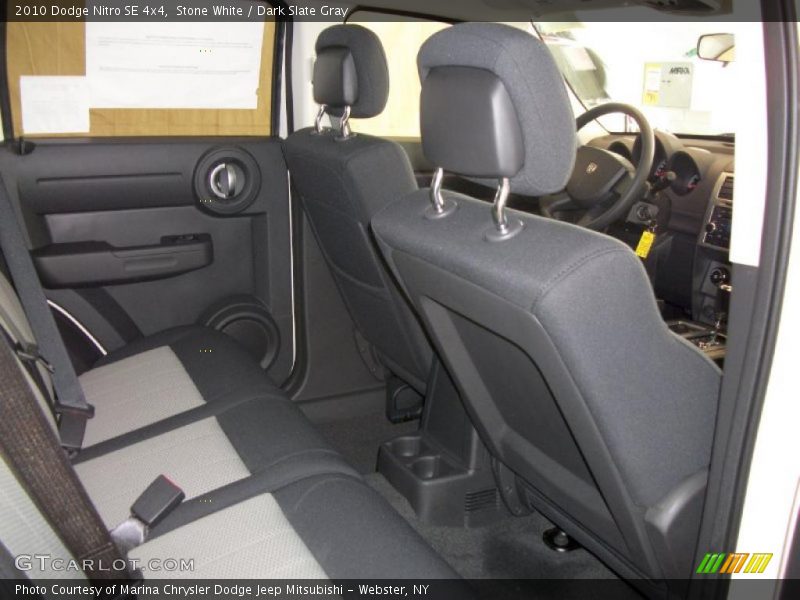 Stone White / Dark Slate Gray 2010 Dodge Nitro SE 4x4
