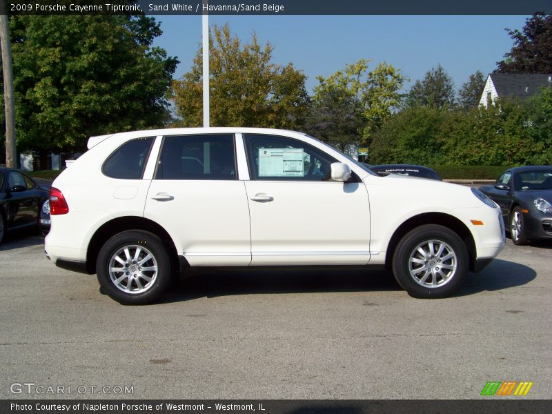 Sand White / Havanna/Sand Beige 2009 Porsche Cayenne Tiptronic