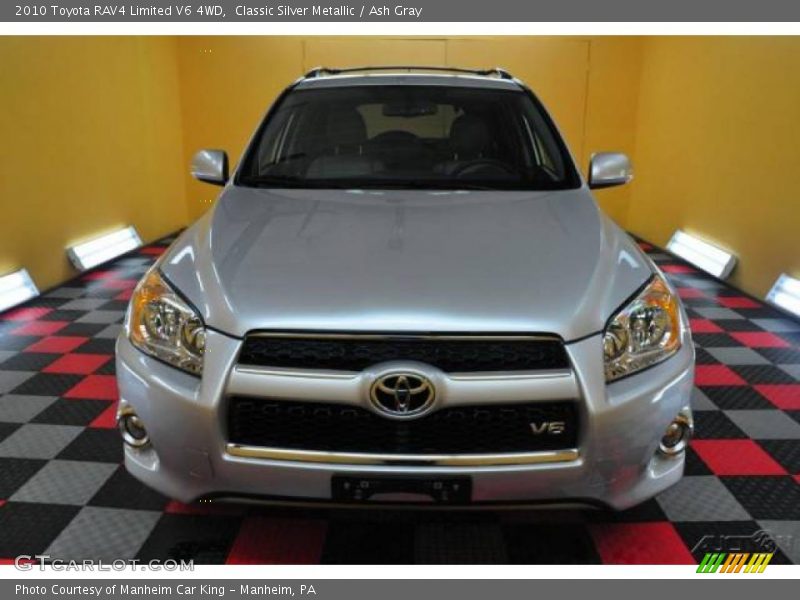 Classic Silver Metallic / Ash Gray 2010 Toyota RAV4 Limited V6 4WD