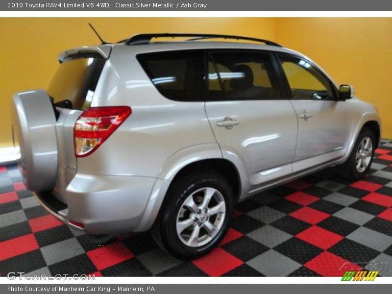 Classic Silver Metallic / Ash Gray 2010 Toyota RAV4 Limited V6 4WD