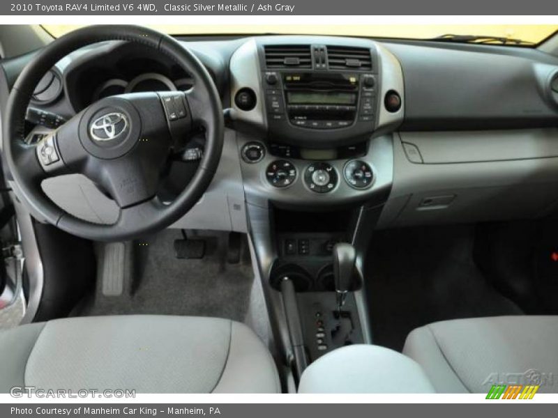 Classic Silver Metallic / Ash Gray 2010 Toyota RAV4 Limited V6 4WD