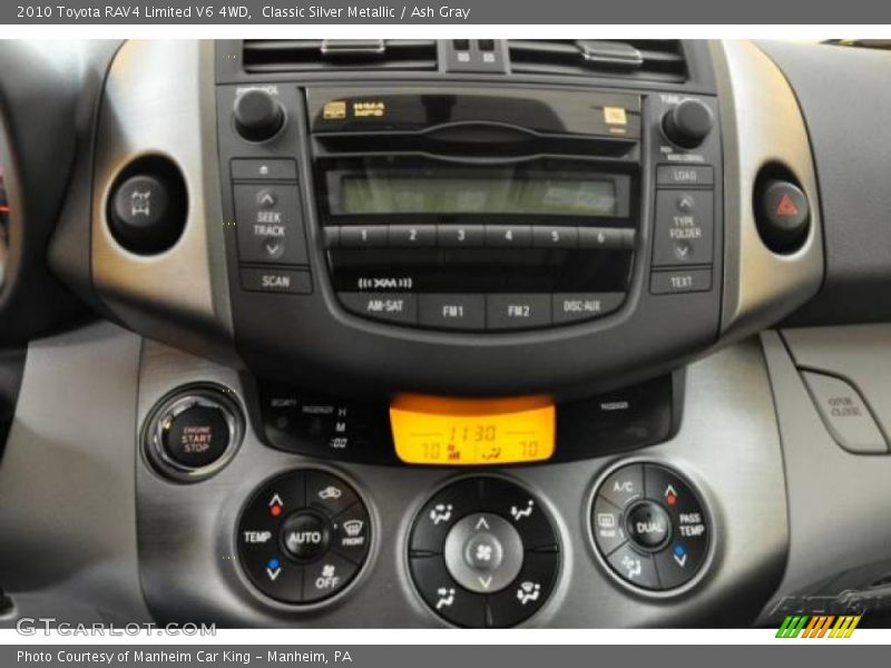 Classic Silver Metallic / Ash Gray 2010 Toyota RAV4 Limited V6 4WD