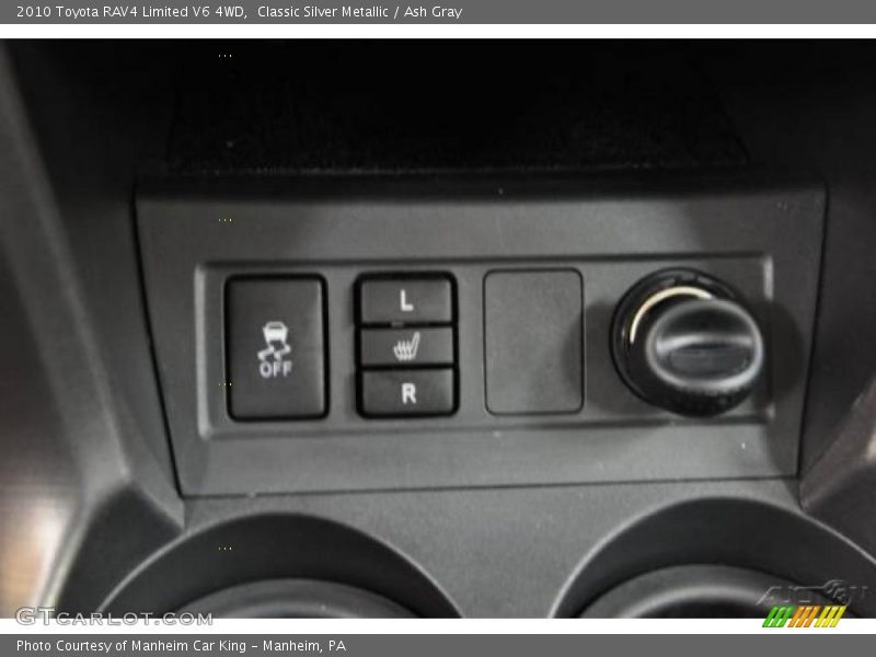 Classic Silver Metallic / Ash Gray 2010 Toyota RAV4 Limited V6 4WD