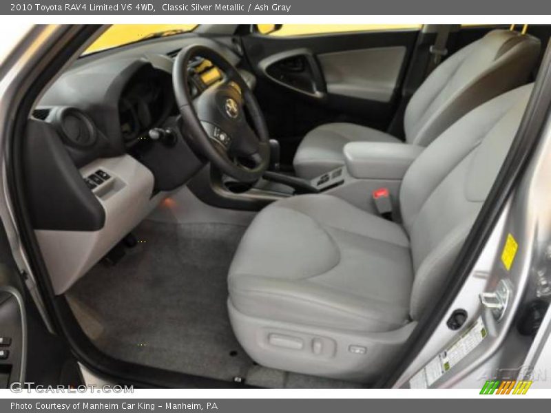 Classic Silver Metallic / Ash Gray 2010 Toyota RAV4 Limited V6 4WD