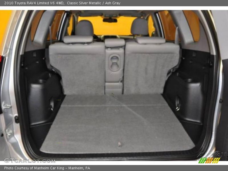 Classic Silver Metallic / Ash Gray 2010 Toyota RAV4 Limited V6 4WD