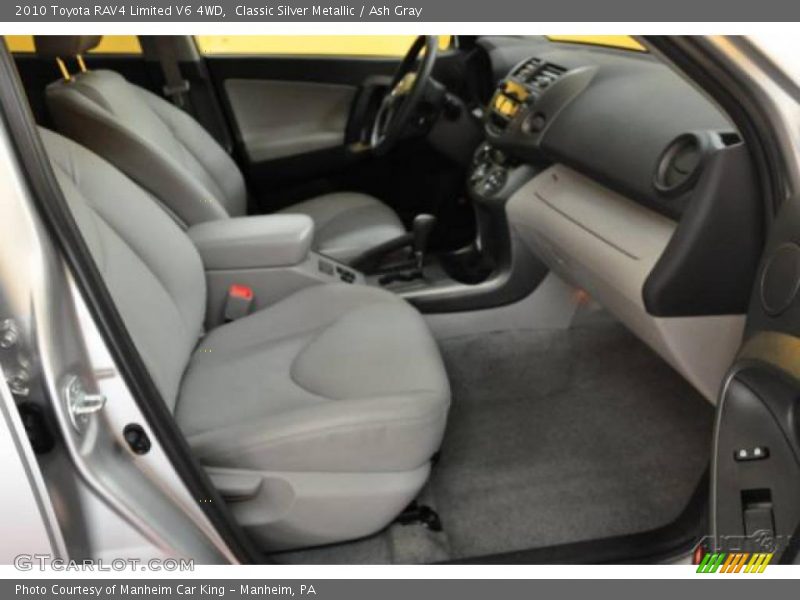 Classic Silver Metallic / Ash Gray 2010 Toyota RAV4 Limited V6 4WD