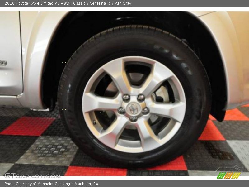 Classic Silver Metallic / Ash Gray 2010 Toyota RAV4 Limited V6 4WD