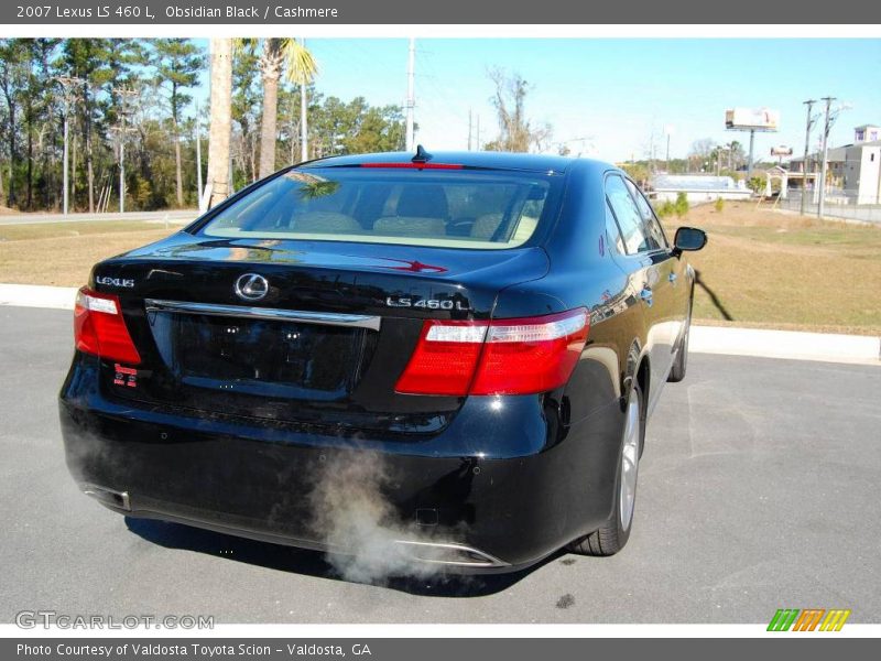 Obsidian Black / Cashmere 2007 Lexus LS 460 L