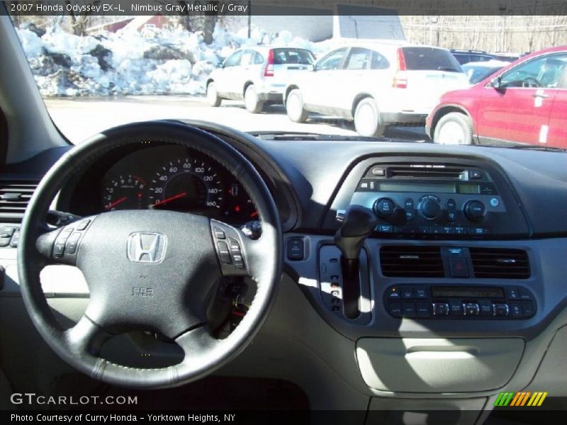 Nimbus Gray Metallic / Gray 2007 Honda Odyssey EX-L