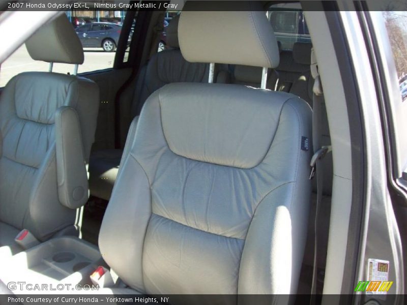 Nimbus Gray Metallic / Gray 2007 Honda Odyssey EX-L
