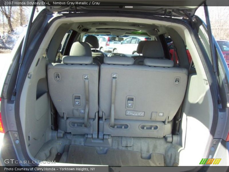 Nimbus Gray Metallic / Gray 2007 Honda Odyssey EX-L