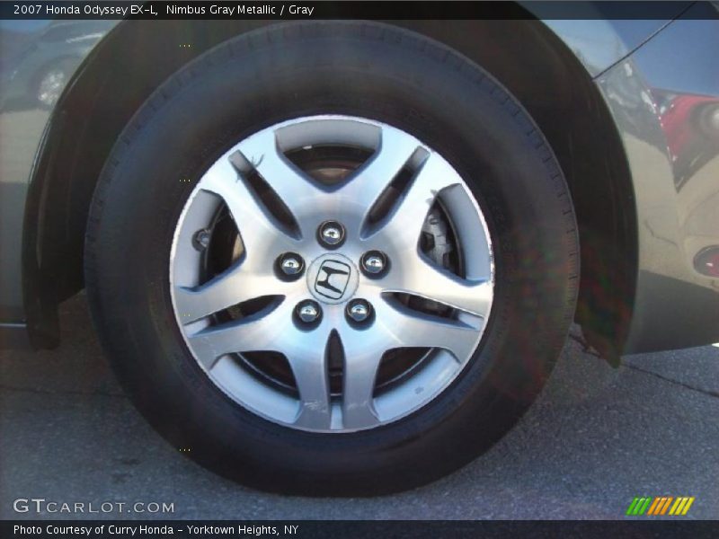 Nimbus Gray Metallic / Gray 2007 Honda Odyssey EX-L