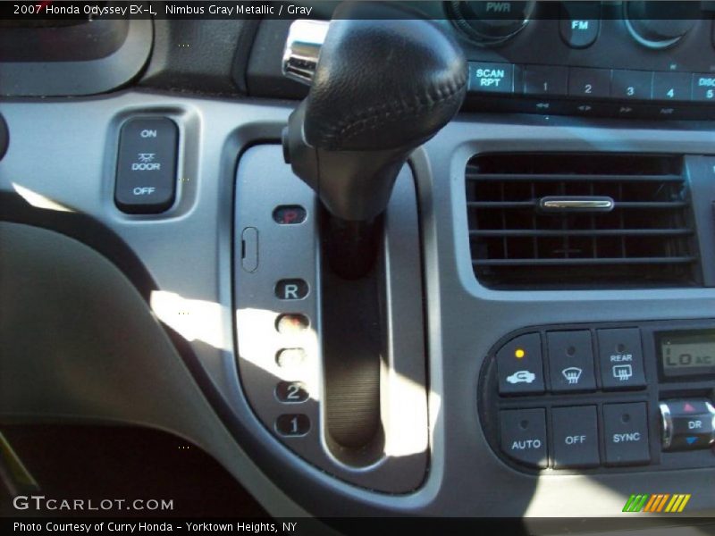 Nimbus Gray Metallic / Gray 2007 Honda Odyssey EX-L