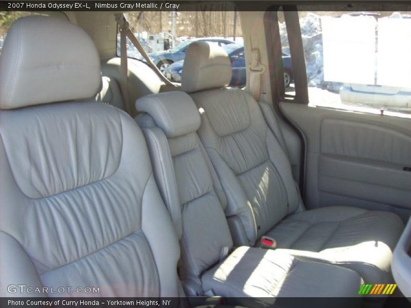 Nimbus Gray Metallic / Gray 2007 Honda Odyssey EX-L