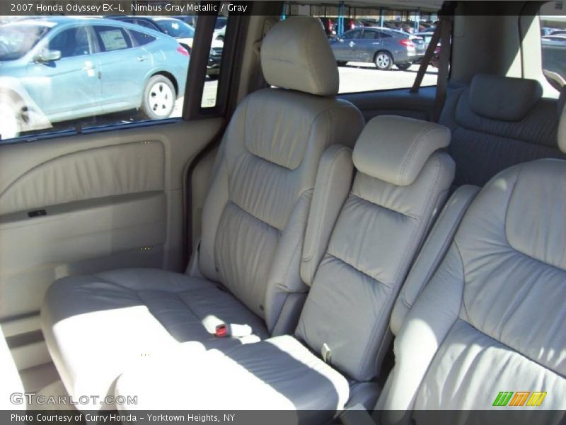 Nimbus Gray Metallic / Gray 2007 Honda Odyssey EX-L