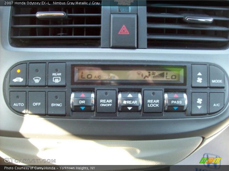Nimbus Gray Metallic / Gray 2007 Honda Odyssey EX-L