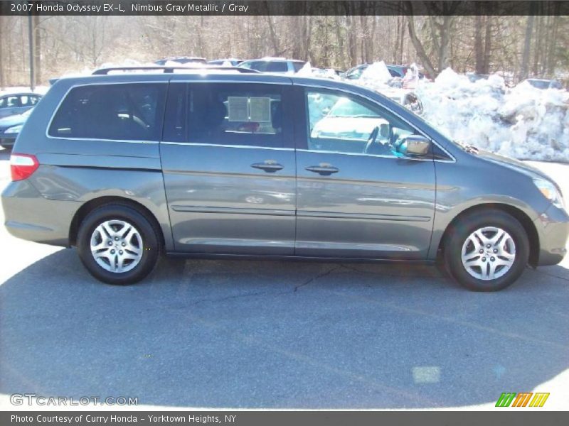 Nimbus Gray Metallic / Gray 2007 Honda Odyssey EX-L