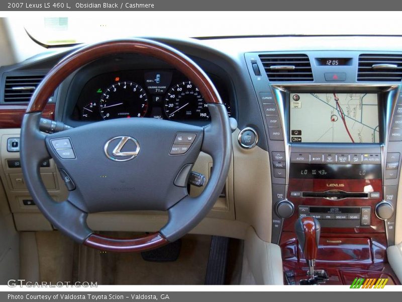 Obsidian Black / Cashmere 2007 Lexus LS 460 L