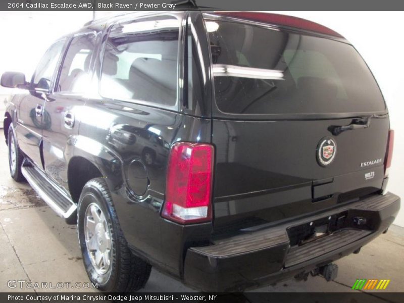 Black Raven / Pewter Gray 2004 Cadillac Escalade AWD